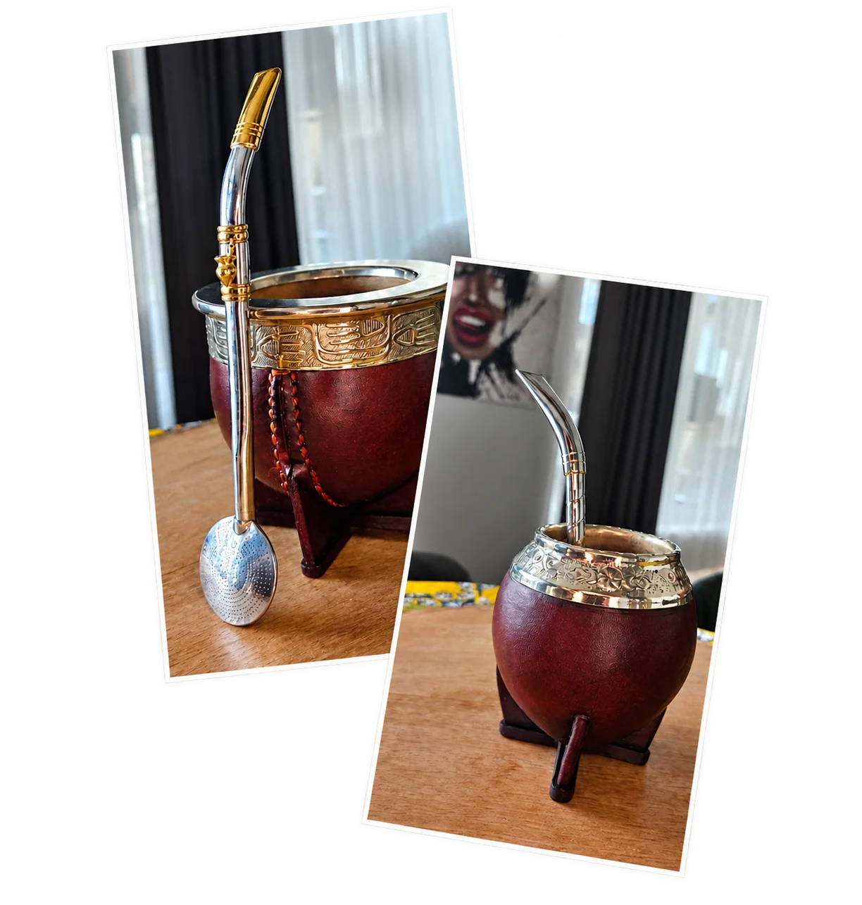 Yerba mate kalabasa ir bombilė – tradiciniai matės gėrimo indai