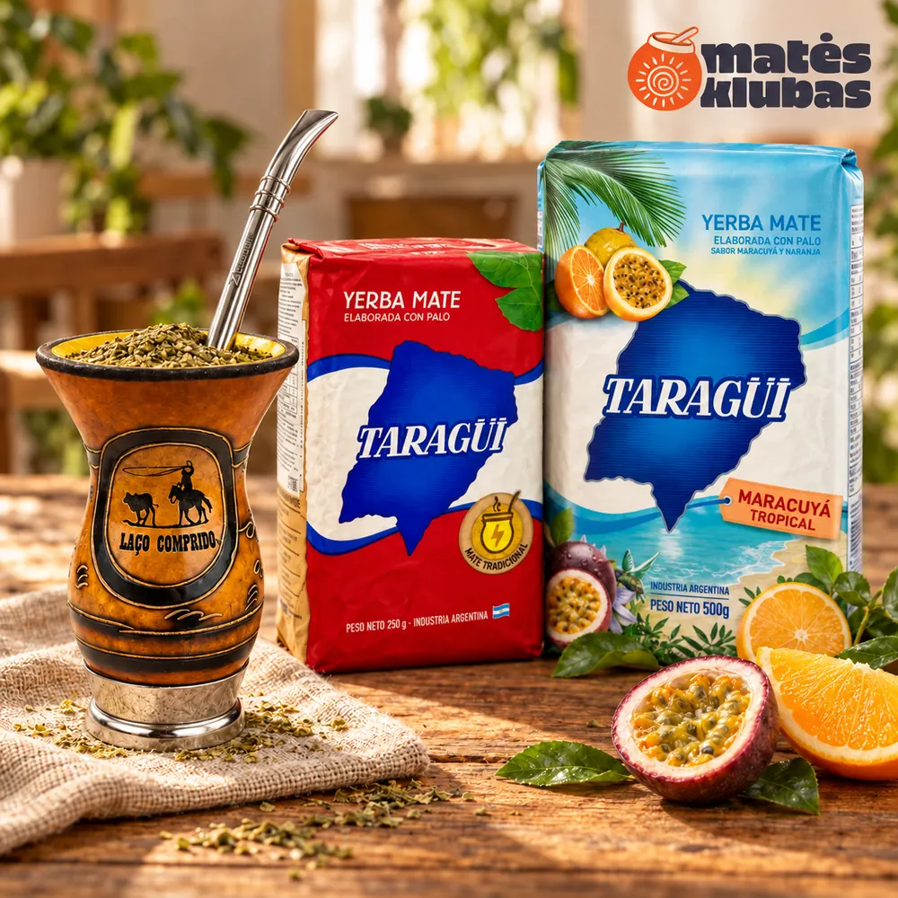 Taragui pro yerba mate naujoko rinkinys